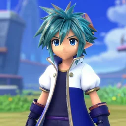 aqua from kingdom hearts birth by sleep, in - game graphics, 3 d, cg, cutscene, opening
