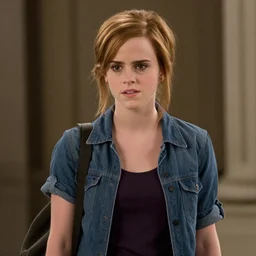 Movie still of Emma Watson in Borat