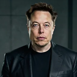 Elon Musk as Neo from the Matrix, realistic, portrait, detailed