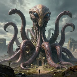 giant ancient alien tentacles