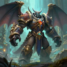 World of Warcraft Dragonflight endboss cinematic, 4k, deviantart