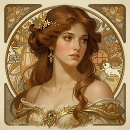 aristocrat, female, d & d, fantasy, intricate, elegant, highly detailed, brown hair, digital painting, artstation, octane render, concept art, matte, sharp focus, illustration, hearthstone, art by artgerm, alphonse mucha johannes voss