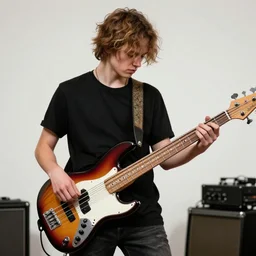 pewdiepie plays bass giutar