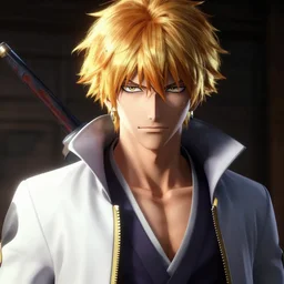portrait of zaraki kenpachi, 8 k uhd, unreal engine, octane render in the artstyle of finnian macmanus, john park and greg rutkowski