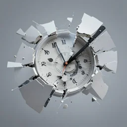 highly detailed photograph of a paradox ripping time and space to shreds