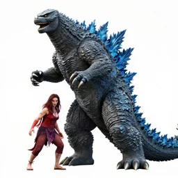 Godzilla fighting Gypsy Danger