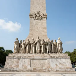 un monument sepulcral pour les souverains d'un grand empire