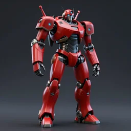 very realistic, 8 k render, robot, full body, human battle invasion, red tone, blue tone, black tone, glitch effect, humanoid, ground. behind the blue lightning, cyberpunk, with multi - barreled machine guns