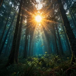 the forest under the ocean with a hundred suns