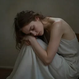 a sorrowfull farewell by agnes cecile, beautiful, soft, smooth, solitude, dramatic, peaceful