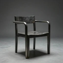brutalism detailed chair, cinematic