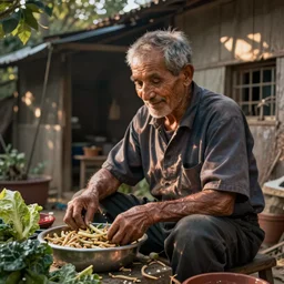 which is good if you have worms i know it's nothing special but kept food on the table. and the neighborhoos loved that. this little corner, he made it better. i was named after it. before that he worked for a lot of people over the years