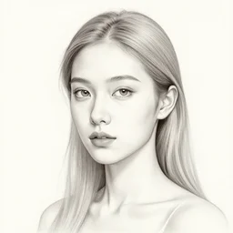 woman portrait, a little bit intricate art by phlegm