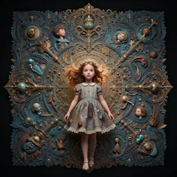realm of joy and bliss of a young girl, moody : : wes anderson, roger dean, sophie anderson, esao andrews : : ornate, dynamic, particulate, intricate, elegant, highly detailed, centered, artstation, smooth, sharp focus, octane render, 3 d