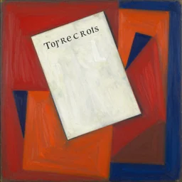 stealing top secret documents, colors red, orange, white, dark blue, abstract oil painting by leonora carrington, by max ernst