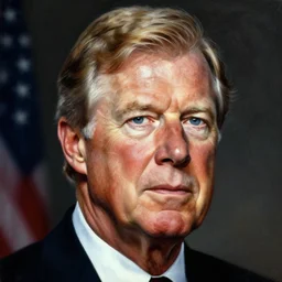 official portrait of united states president jimmy carter, 1 9 7 6, scarred, close up, rim lighting, portrait, sinister atmospheric lighting. highly detailed painting by greg rutkowski, anime style