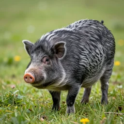 a pudu pig!!! hybrid! hyper realistic!! realistic lighting!! wildlife photographer of the year!!! bold natural colors, national geographic, hd, wide angle, 8 k