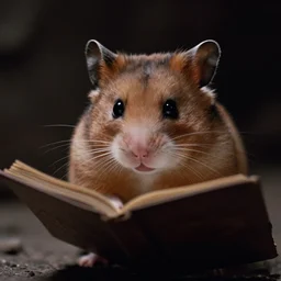 hamster leia, movie still, star wars, cinematic, sharp focus, cinematic grain, cinematic lighting, 8 k
