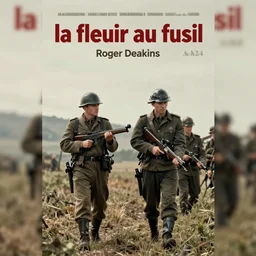 Movie Poster for Indie Film called la fleur au fusil, Roger Deakins, World War 1, A24, Poster Art, Digital Art, Highly Detailed