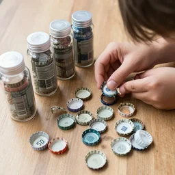 bottle cap collecting