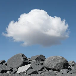 cloud smade of basalt and fordite