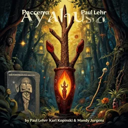 sacred Ayahuasca, hermetic, occult, surreal, hidden knowledge by Paul Lehr, Karl Kopinski and Mandy Jurgens'