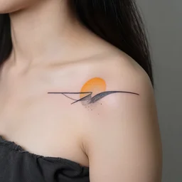 minimalistic tattoo design