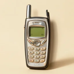 design of a cell phone from the 1950s