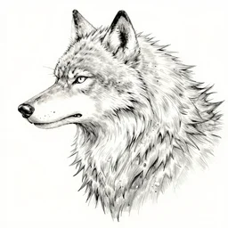 Jordan Peterson as a werewolf, pen and ink, intricate line drawings, by Yoshitaka Amano, Ruan Jia, Kentaro Miura, Artgerm, watercolor