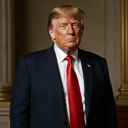Donald Trump in the style of a renaissance painting
