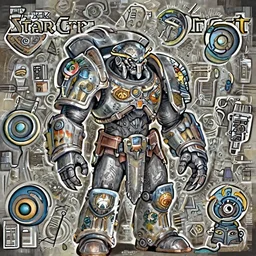 a Terran marine in the Zerg style, StarCraft 2, fantasy, trending on artstation, fantastic, detailed, creep