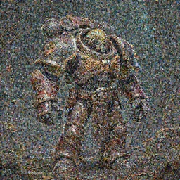 a Terran marine in the Zerg style, StarCraft 2, fantasy, trending on artstation, fantastic, detailed, creep