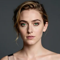 green eyes Emmy Rossum, realistic, photo studio, HDR, 8k, trending on artstation