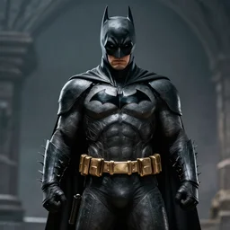 batman from the arkham knight game, realistic, well detailed, 4 k,