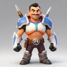 Mr. Bean as an Overwatch hero