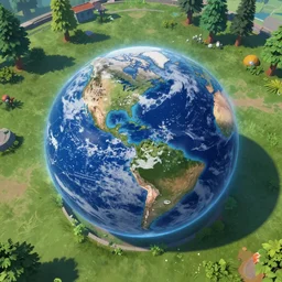 Proof that the earth is flat, flat earther, hyper realistic, unreal engine, trending on artstation, fortnite