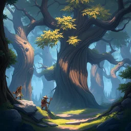 photo cartoon illustration comic manga painting of forest environement : 6 fantasy environement, digital painting, volumetric lighting by feng zhu, 3 d alejandro alvarez alena aenami artworks in 4 k beeple, by thomas kinkade hearstone league of legends dofus overwatch