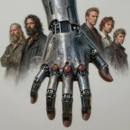 human hand fantasy art portrait, ultra realistic, cinematic, wide angle, intricate details, cyborg, highly detailed by boris vallejo, caravaggio, aaron horkey, wayne barlowe, craig mullins, roberto ferri, hajime sorayama
