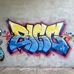 Graffiti on a wall leads to another dimension