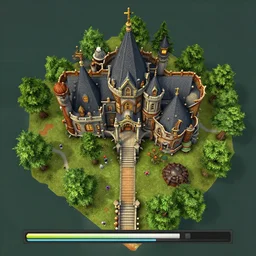 team deathmatch loading screen, a level design schematic of a large organic mansion, top down, in game, unreal engine 5, orthographic, colored