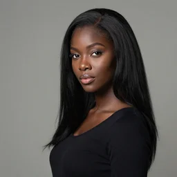 woman, girl, beautiful, black