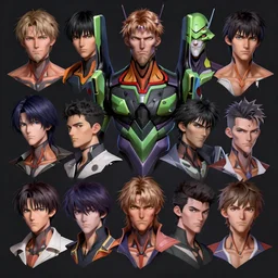 character design game art digital 3 d face of man viking evangelion cyborg armor by gaston bussiere, anna nikonova aka newmilky, greg rutkowski, yoji shinkawa, yoshitaka amano, tsutomu nihei, muira, moebius, donato giancola, trending on artstation, featured on pixiv