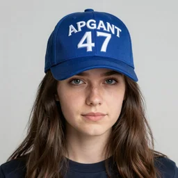 agent 4 7 wearing a maga hat