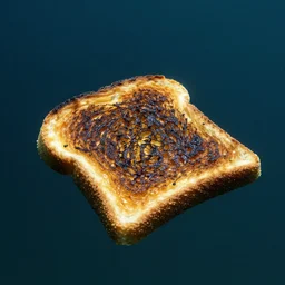 buttery toast, burnt, soggy, underwater