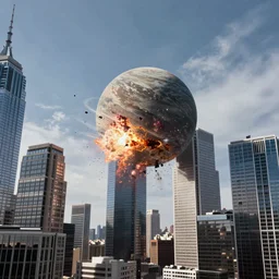 planet smashing into skyscrapers 25mm f/1.8 Pulitzer-winning photography.