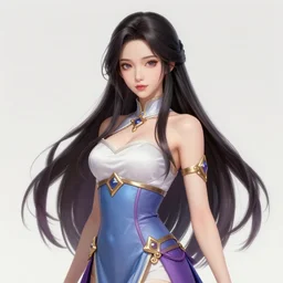 the portrait of neutral good super colorful female cleric bard as absurdly beautiful, gorgeous, elegant, skinny gravure idol, an ultrafine hyperdetailed illustration by kim jung gi, intricate linework, detailed faces, sharp focus, bright colors, octopath traveler, final fantasy, unreal engine 5 highly rendered, global illumination, radiant light, detailed and intricate environment