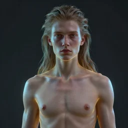 glowwave portrait of viking, au naturel, hyper detailed, digital art, trending in artstation, cinematic lighting, studio quality, smooth render, unreal engine 5 rendered, octane rendered, art style by klimt and nixeu and ian sprigger and wlop and krenz cushart.