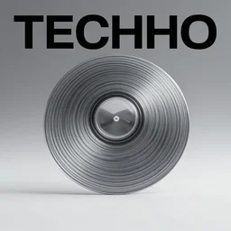 techno album cover by wojciech siudmak