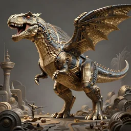 voltron dinosaur, intricate, elegant, volumetric lighting, scenery, digital painting, highly detailed, artstation, sharp focus, illustration, concept art, luis rollo, ruan jia, steve mccurry, john berkey