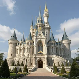 grand fantasy castle by oleg kapustin